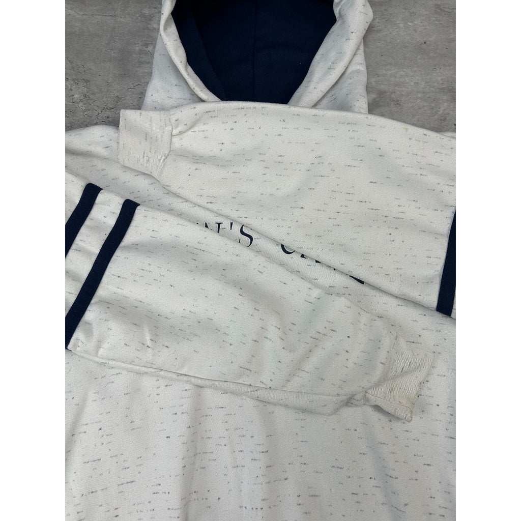 Vintage 90s Penns Cave Graphic Spellout Hooded Destination Sweatshirt Size XL