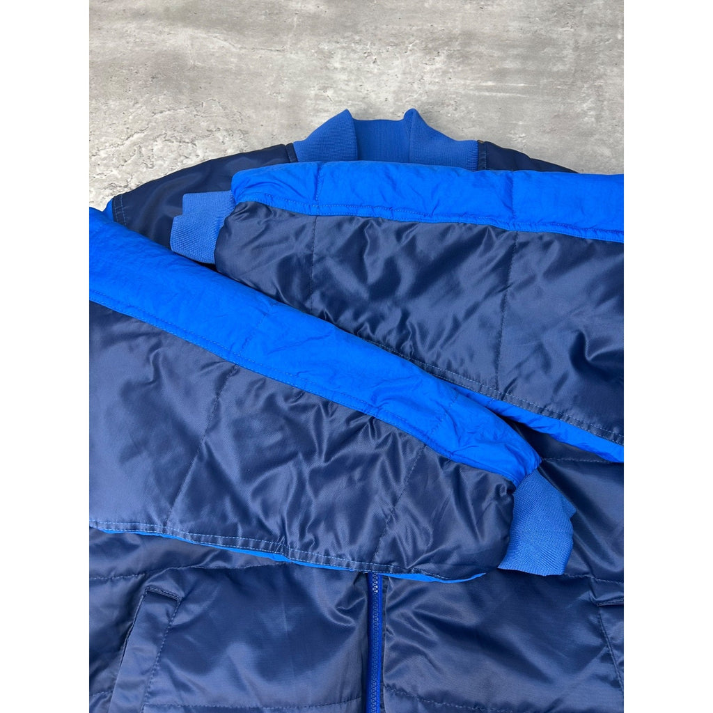 Vintage Nike Embroidered Swoosh Reversible Insulated Bomber Jacket Large YOUTH