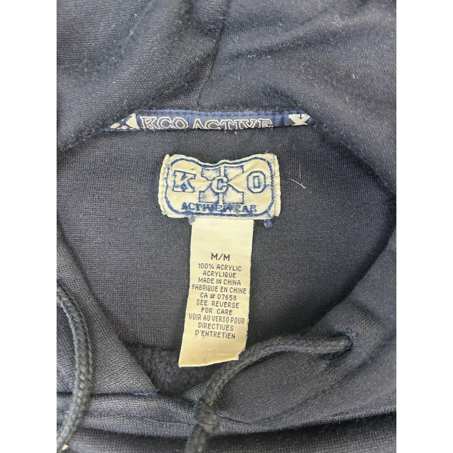 Vintage Y2K Fubu Sport Exhaust Embroidered Spellout Hooded Sweatshirt Sz Medium