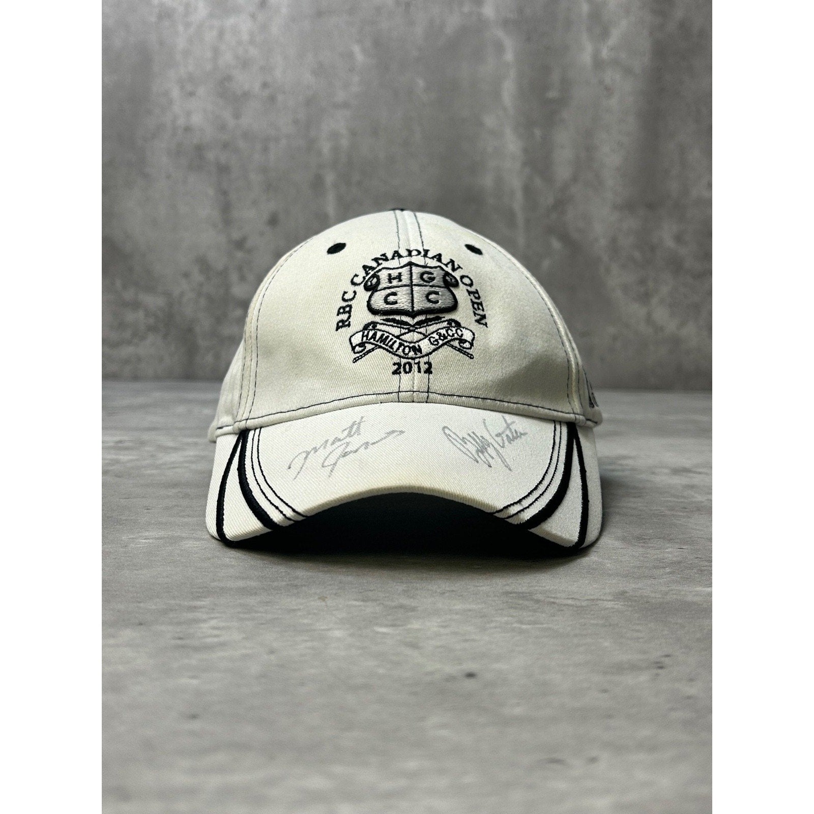 RBC Canadian Open Golf Hamilton Embroidered Crest Strapback Hat OSFA