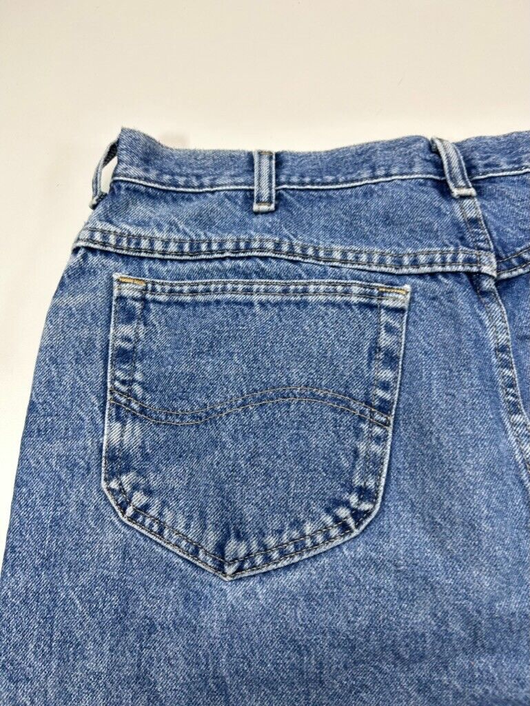 Vintage Lee Medium Wash Relaxed Fit Denim Pants Size 35