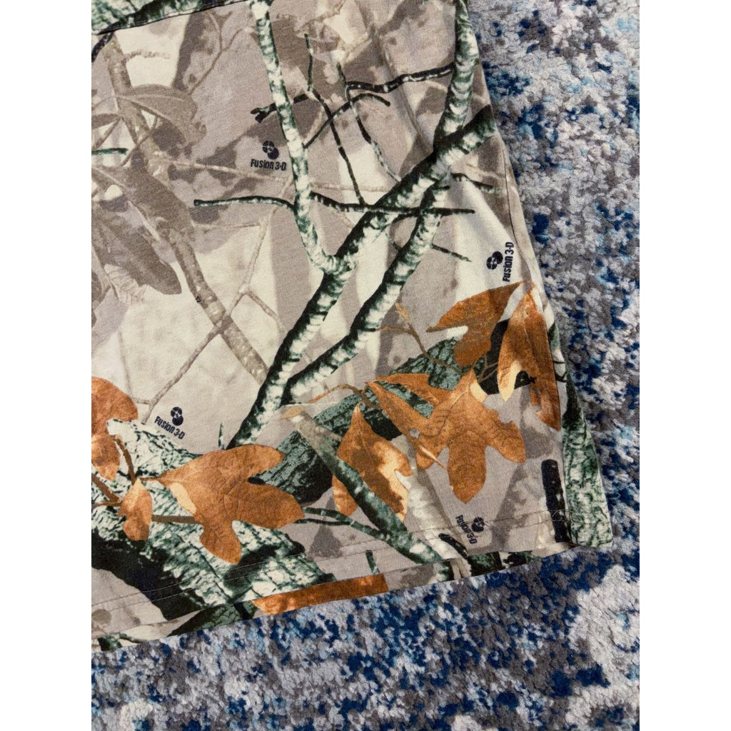 Vintage Outfitters Ridge Fusion 3D Camo Long Sleeve Hunting T-Shirt Size XL