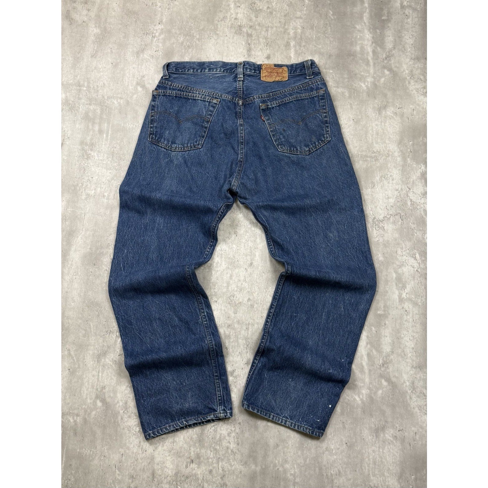 Vintage 80s/90s Levis XX Button Fly Dark Wash Denim Pants Size 36