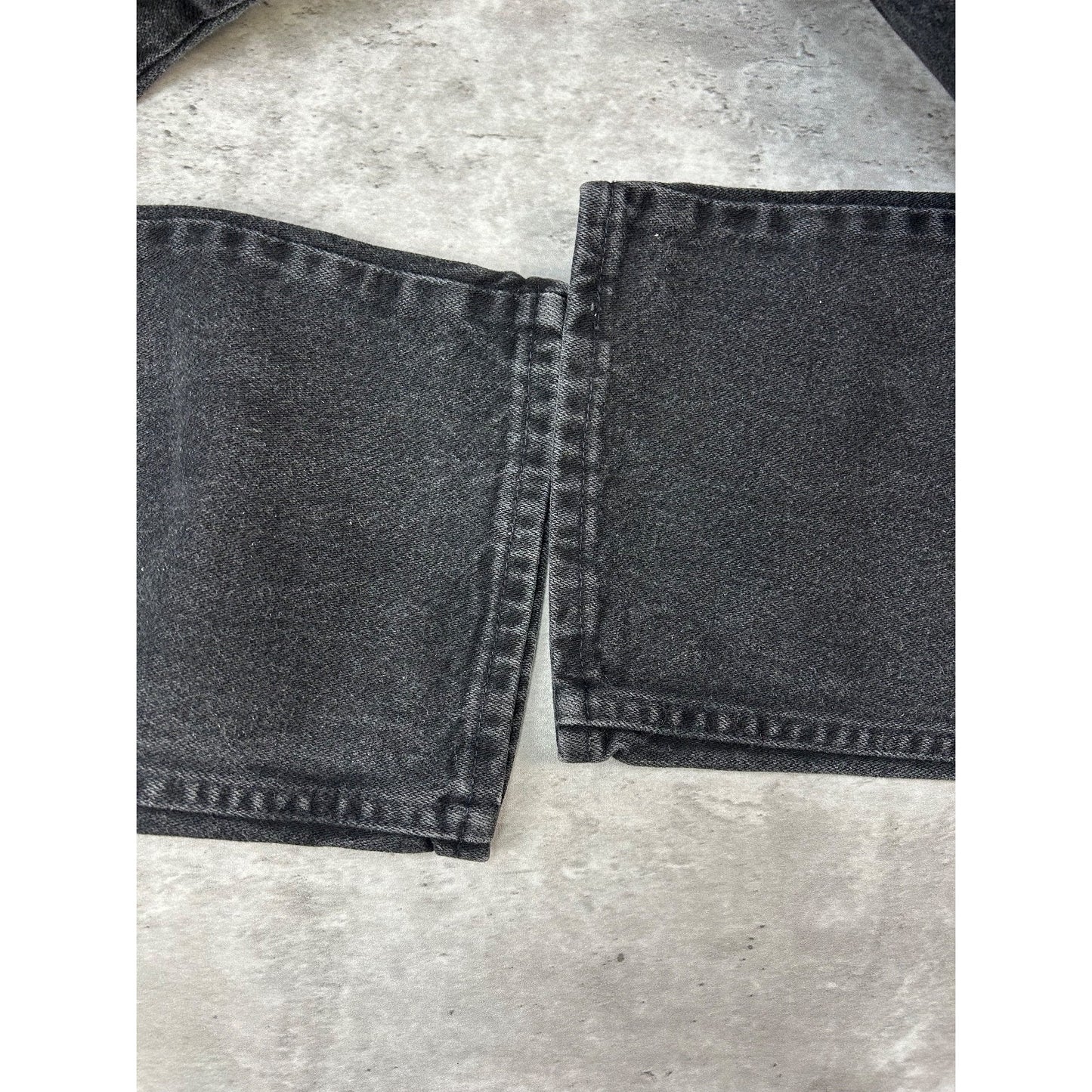 Vintage 80s/90s Wrangler Western Black Denim Pants Size 33