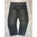 Vintage Y2K Southpole Faded Baggy Fit Black Denim Pants Size 42