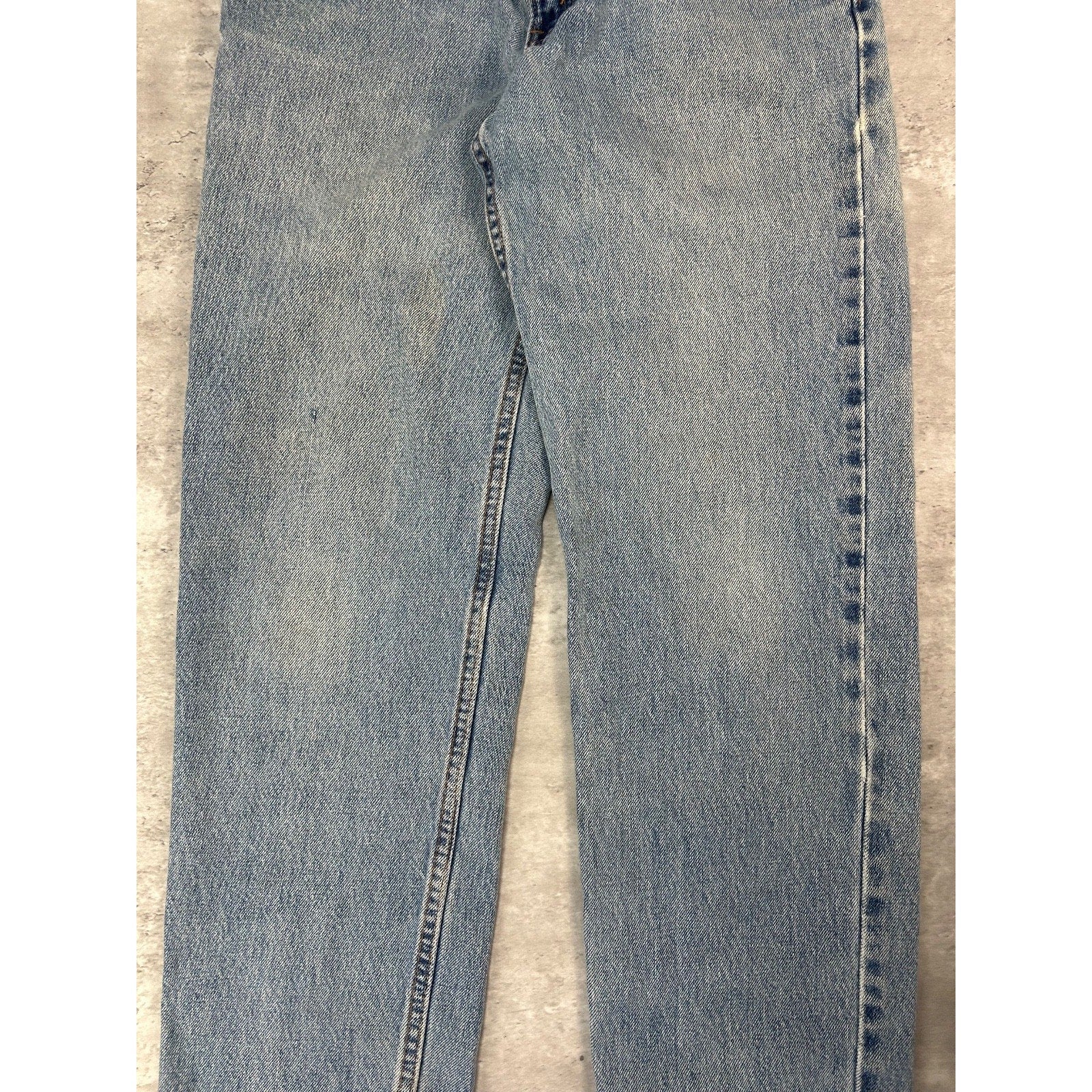 Vintage 90s Levis 550 Red Tab Medium Wash Denim Pants Size 29