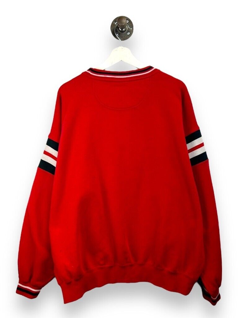 Vintage Cincinnati Reds MLB Embroidered Spellout Sweatshirt Size 2XL