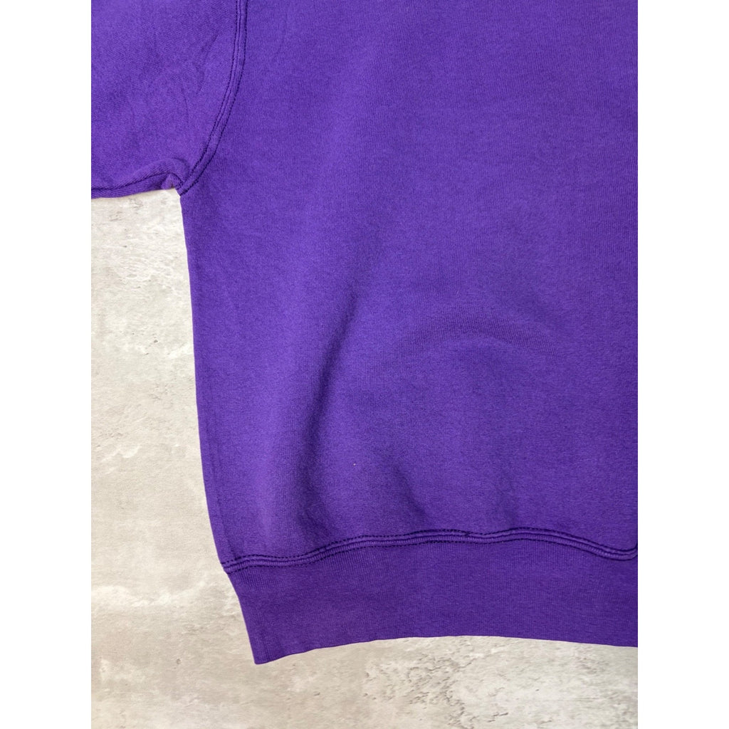 VTG 1995 Minnesota Vikings NFL Helmet Graphic Football Sweatshirt Size Medium
