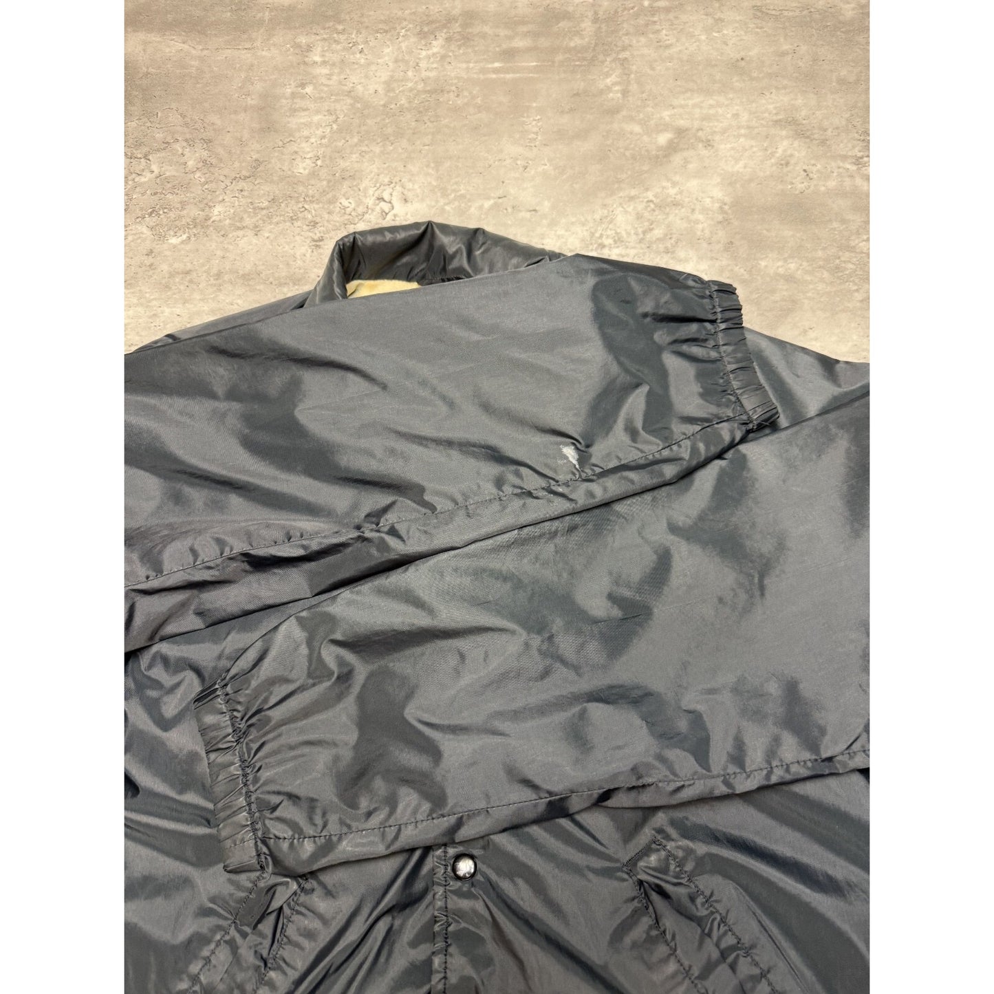 Vintage 80s/90s Killer Racing Embroidered Script Nylon Coaches Jacket Size Large