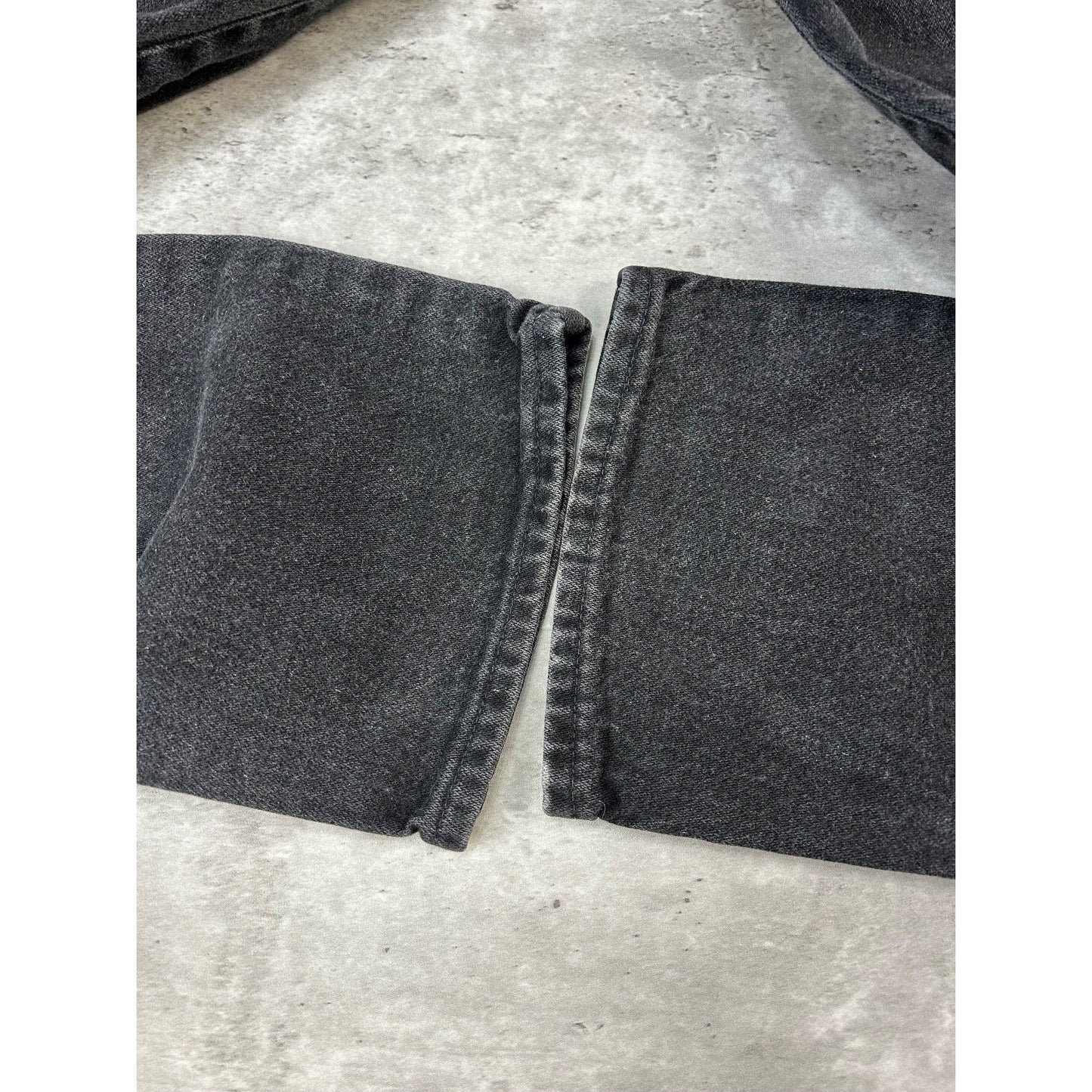 Vintage 80s/90s Wrangler Western Black Denim Pants Size 33