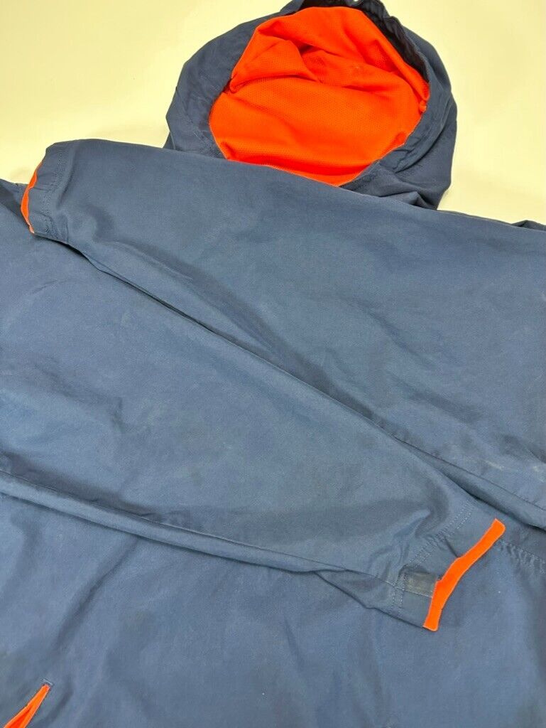 Syracuse Orangemen NCAA Nike 1/4 Zip Pullover Lacrosse Jacket Size Small Blue