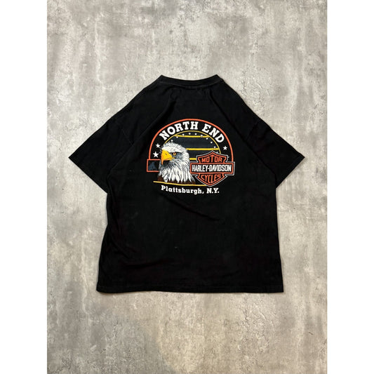 Vintage 90s Harley Davidson I Only Ride On Days That End In Y T-Shirt Size XXL