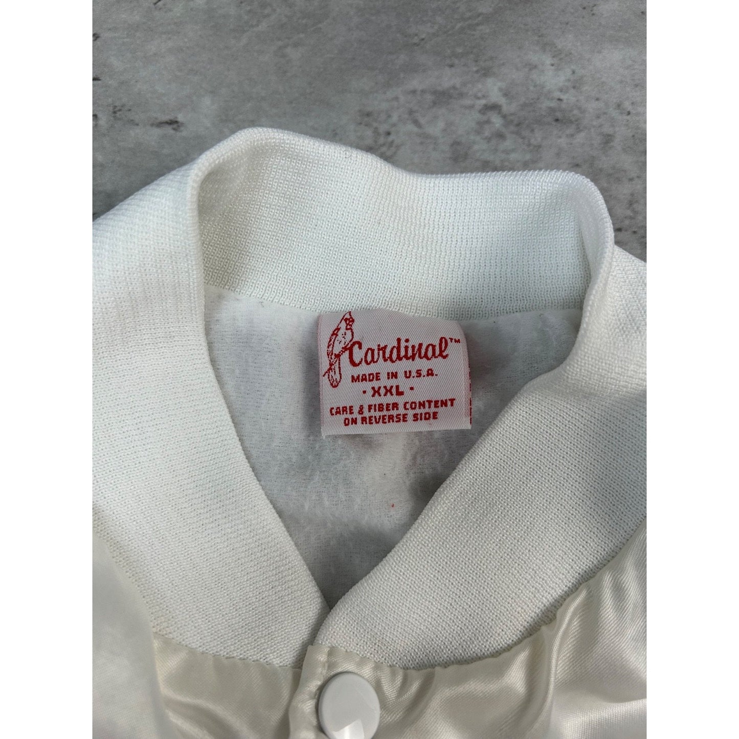 Vintage 80s/90s Penn State Nittany Lions NCAA Satin Bomber Jacket Size 2XL