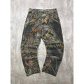 Vintage Wrangler Mossy Oak Breakup Camo Double Knee Hunting Pants Size 34