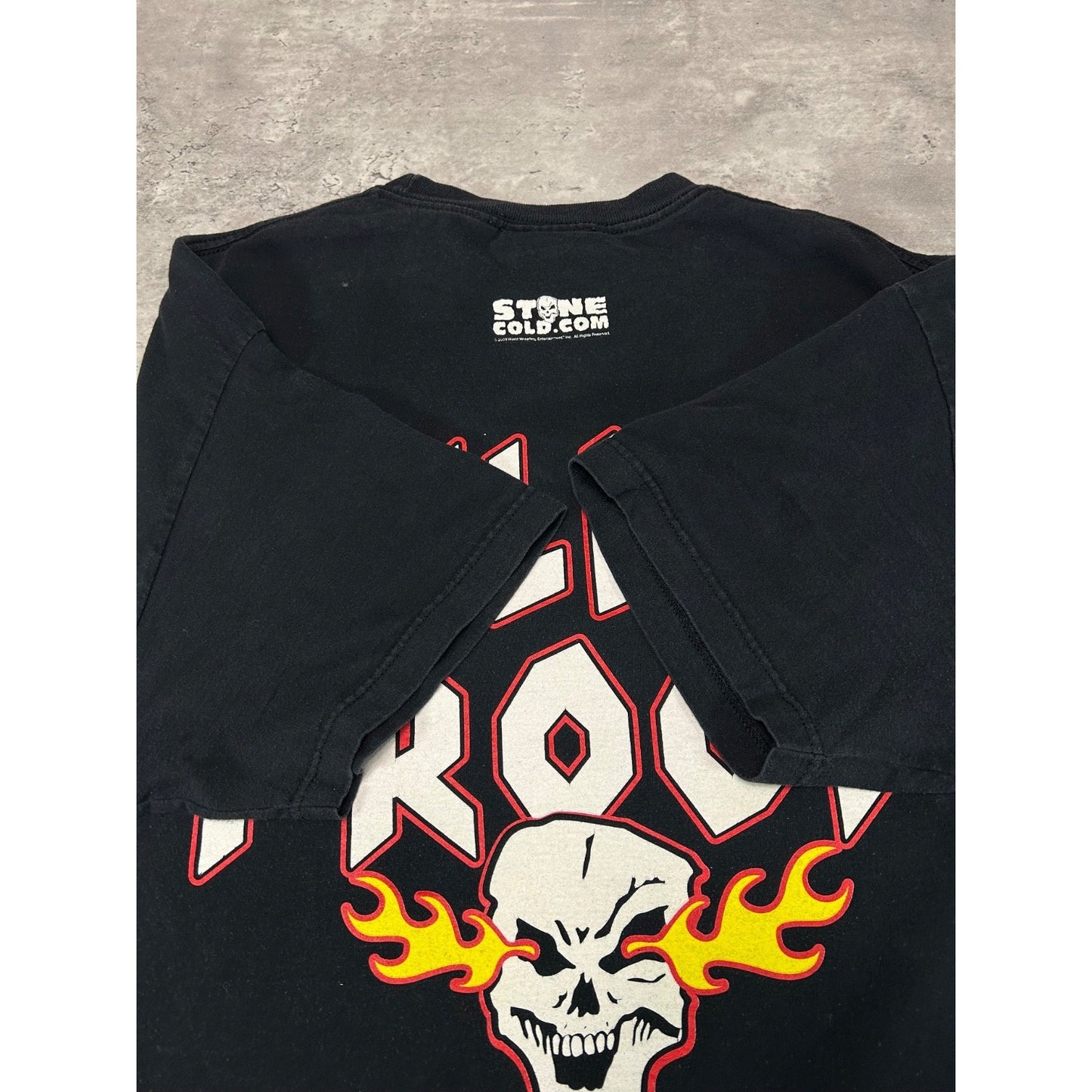 Vintage WWE Stone Cold Steve Austin Bullet Proof Wrestling T-Shirt Size 2XL