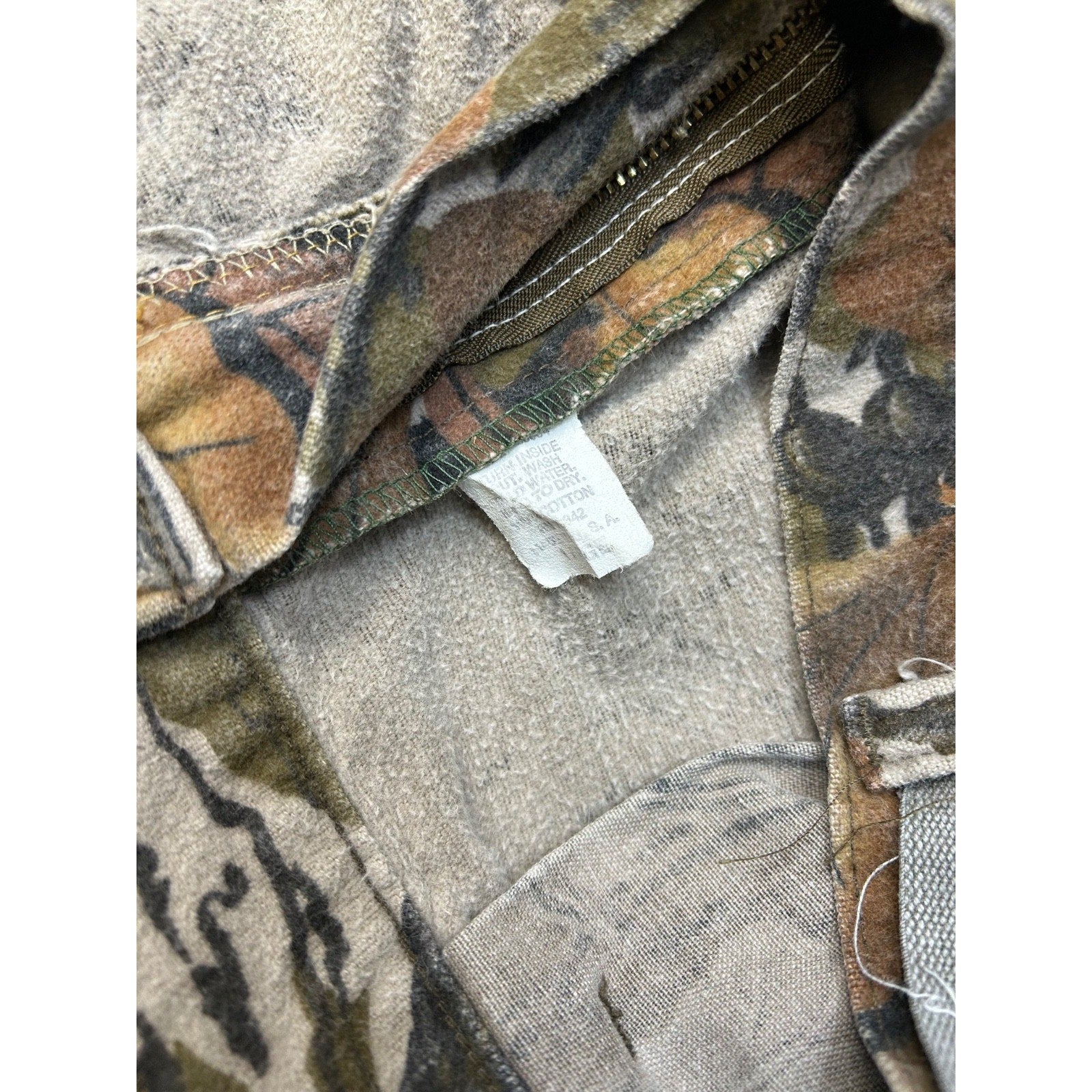 Vintage 90s Mossy Oak Tree Camo Cargo Hunting Pants Size 36