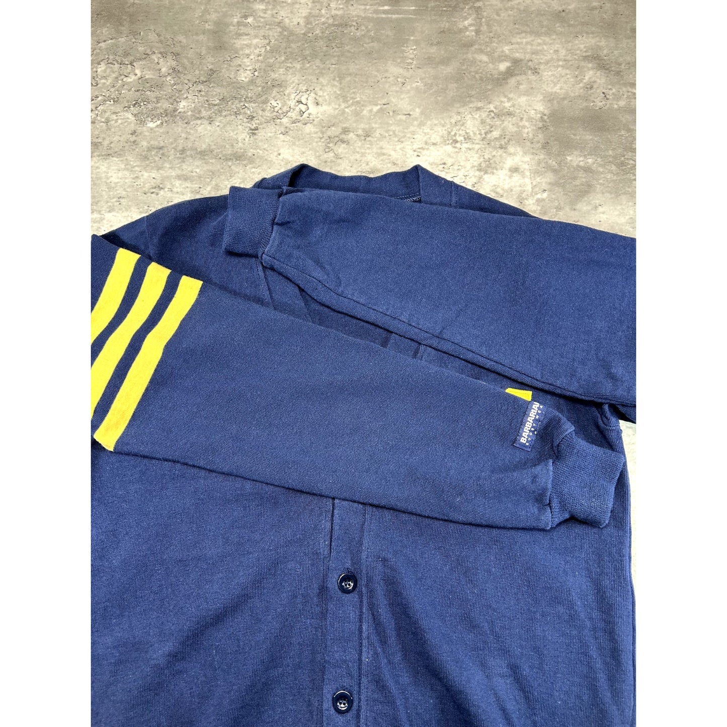 Vintage 90s Michigan Wolverines NCAA Embroidered Cardigan Sweatshirt Size Large