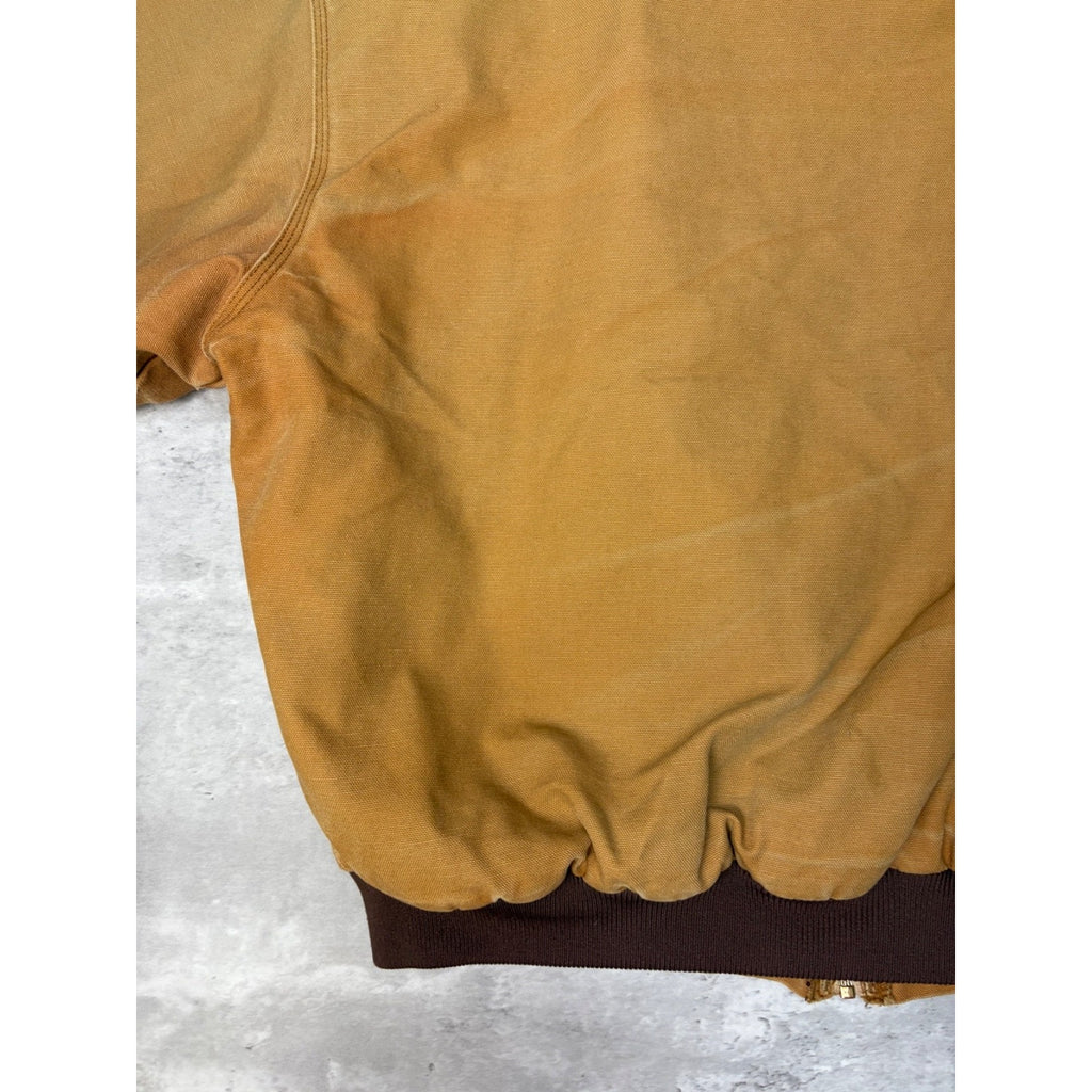 Vintage Wear Guard Insulated Full Zip Insulated Hooded Workwear Jacket Sz Large