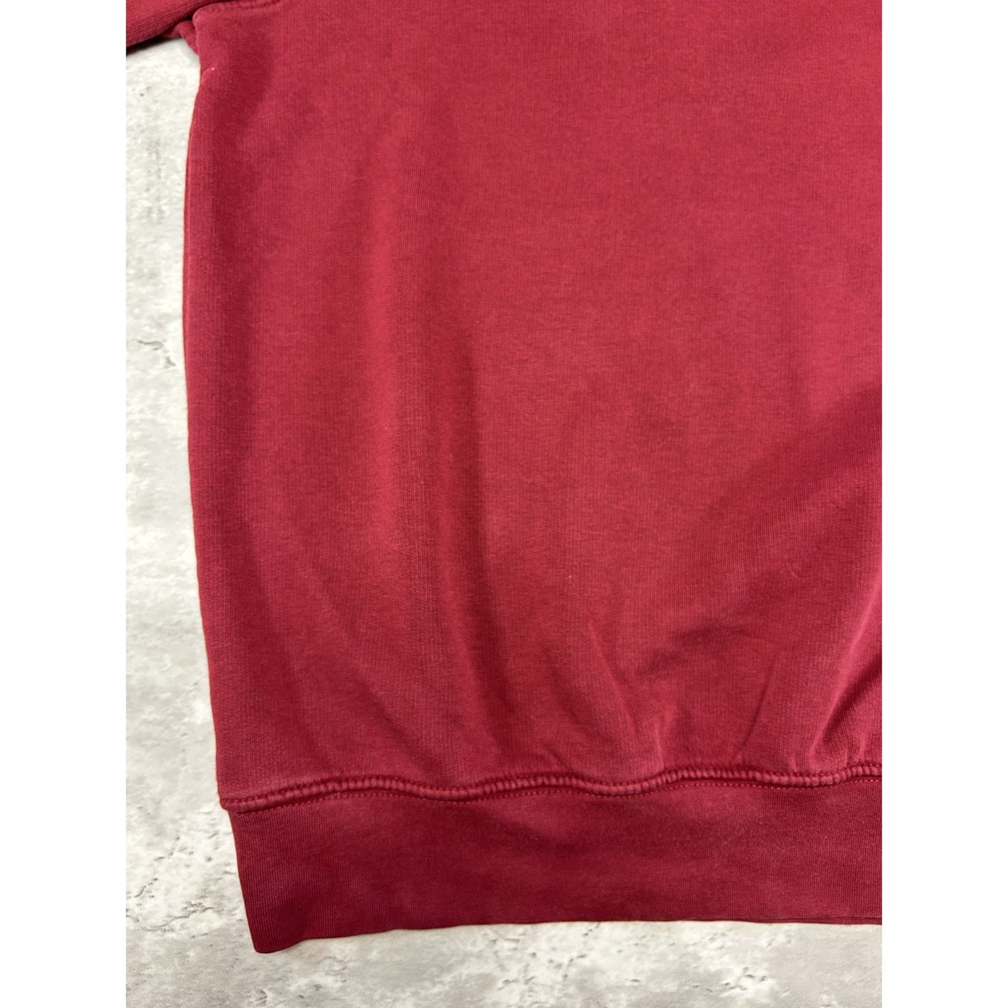 Vintage 2000s Nike Embroidered Mini Swoosh Crewneck Sweatshirt Size XL Maroon