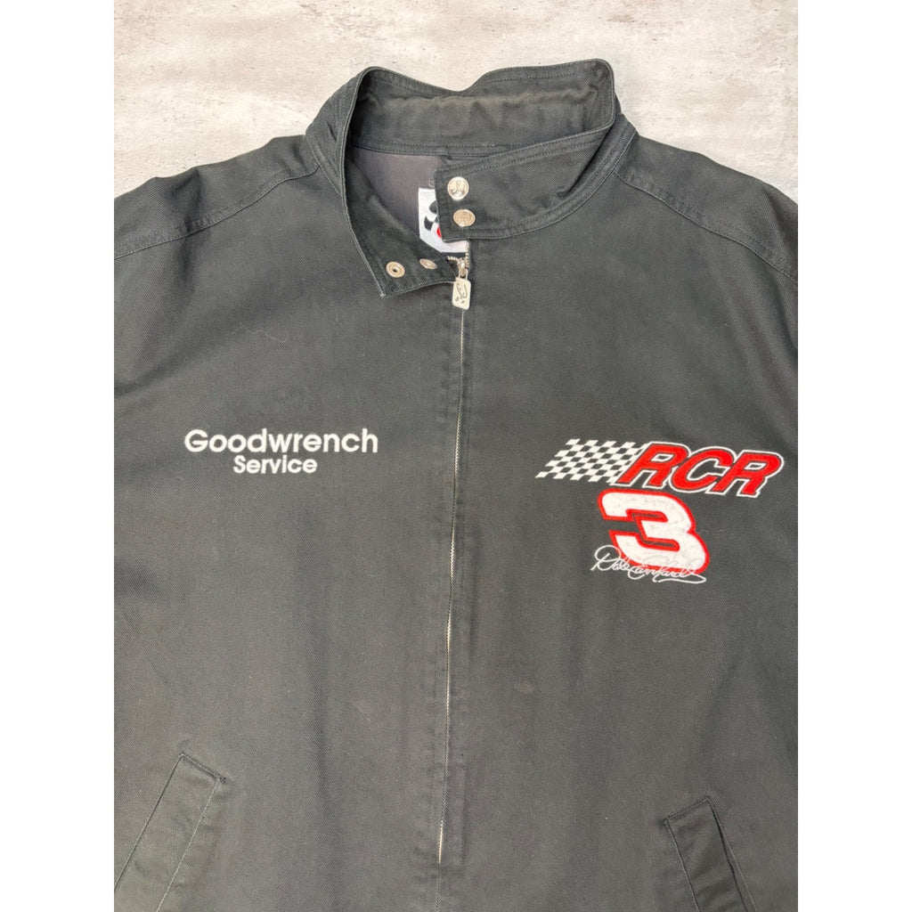 Dale Earnhardt #3 Goodwrench Lightweight Full Zip Nascar Racing Jacket Size XL