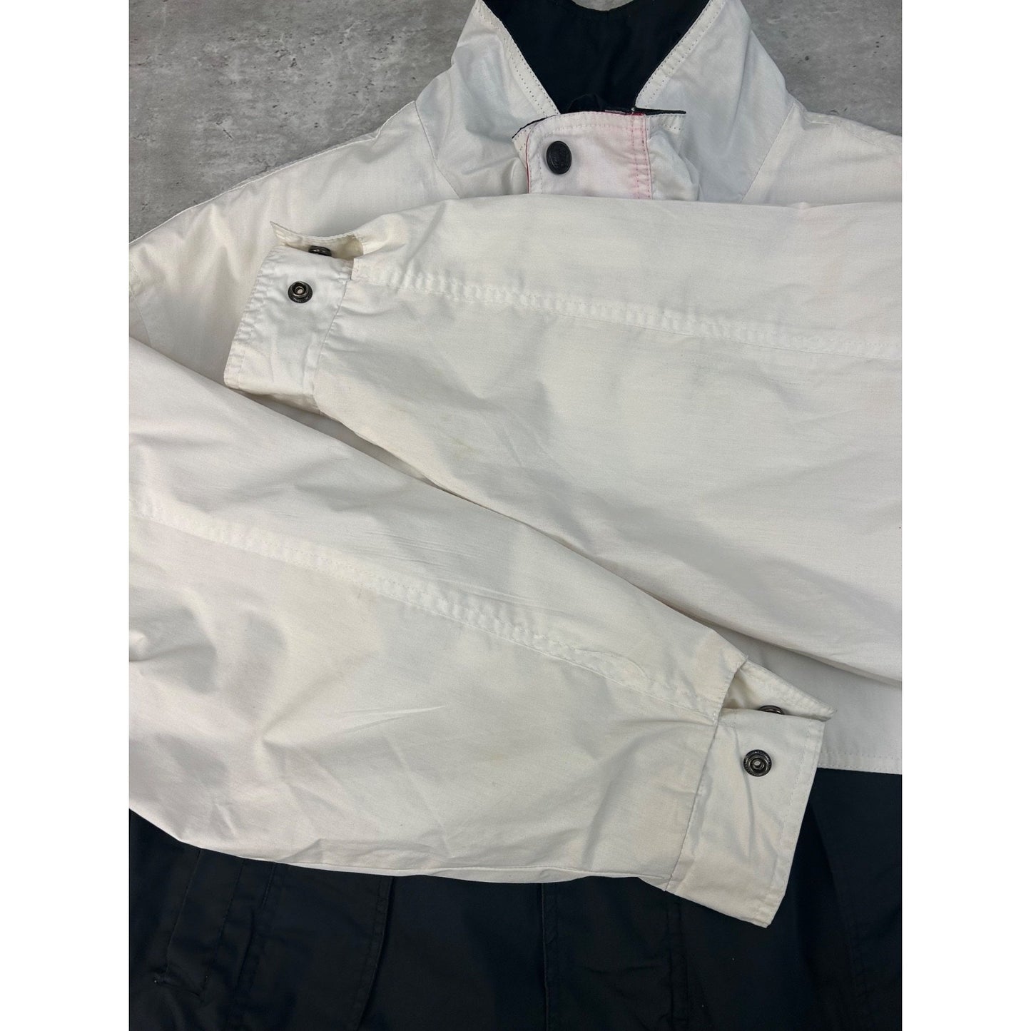 Vintage 2000 Nascar Indianapolis Graphic Logo 1/2 Windbreaker Jacket Size Large