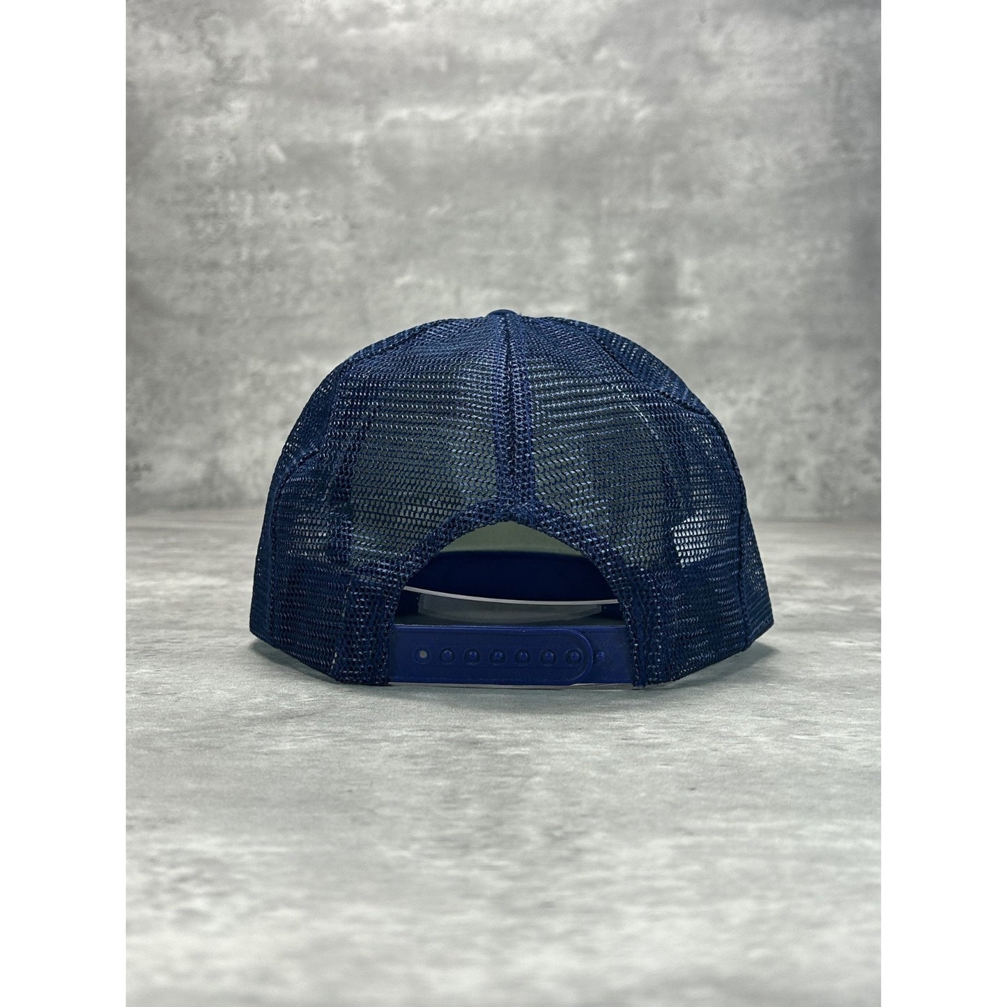 Vintage 80s/90s Camfab Graphic Spellout Trucker Snapback Hat OSFA