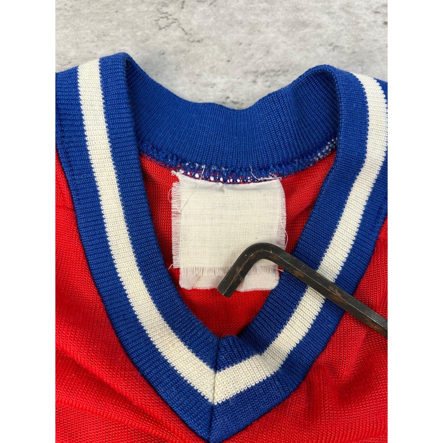 Vintage 70s/80s Montreal Canadiens #19 NHL Stitched Hockey Jersey Size Small