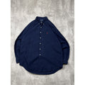 Vintage Polo Ralph Lauren Embroidered Pony Long Sleeve Button Up Shirt Sz Large