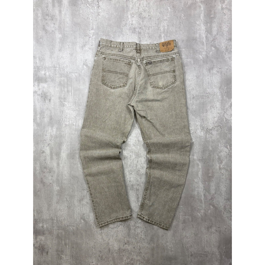 Vintage 90s Gap Gray Wash Denim Pants Size 33