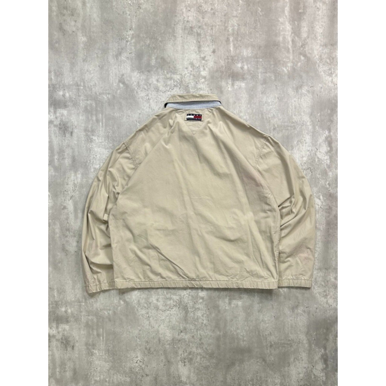 Vintage Tommy Hilfiger Embroidered Crest Harrington Jacket Size Large