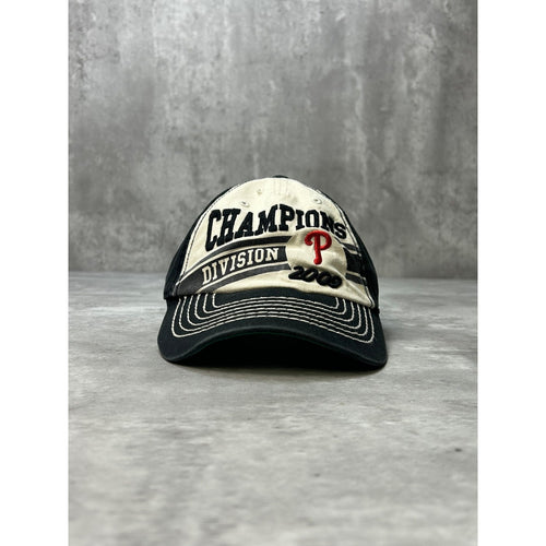 Philadelphia Phillies MLB Division Champs Embroidered Logo Strapback Hat OSFA