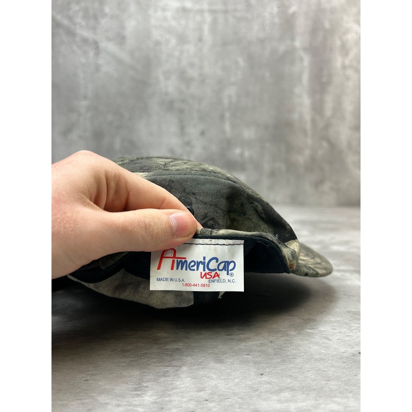 Vintage Friends Of The NRA Tree Camo Hunting Snapback Hat OSFA