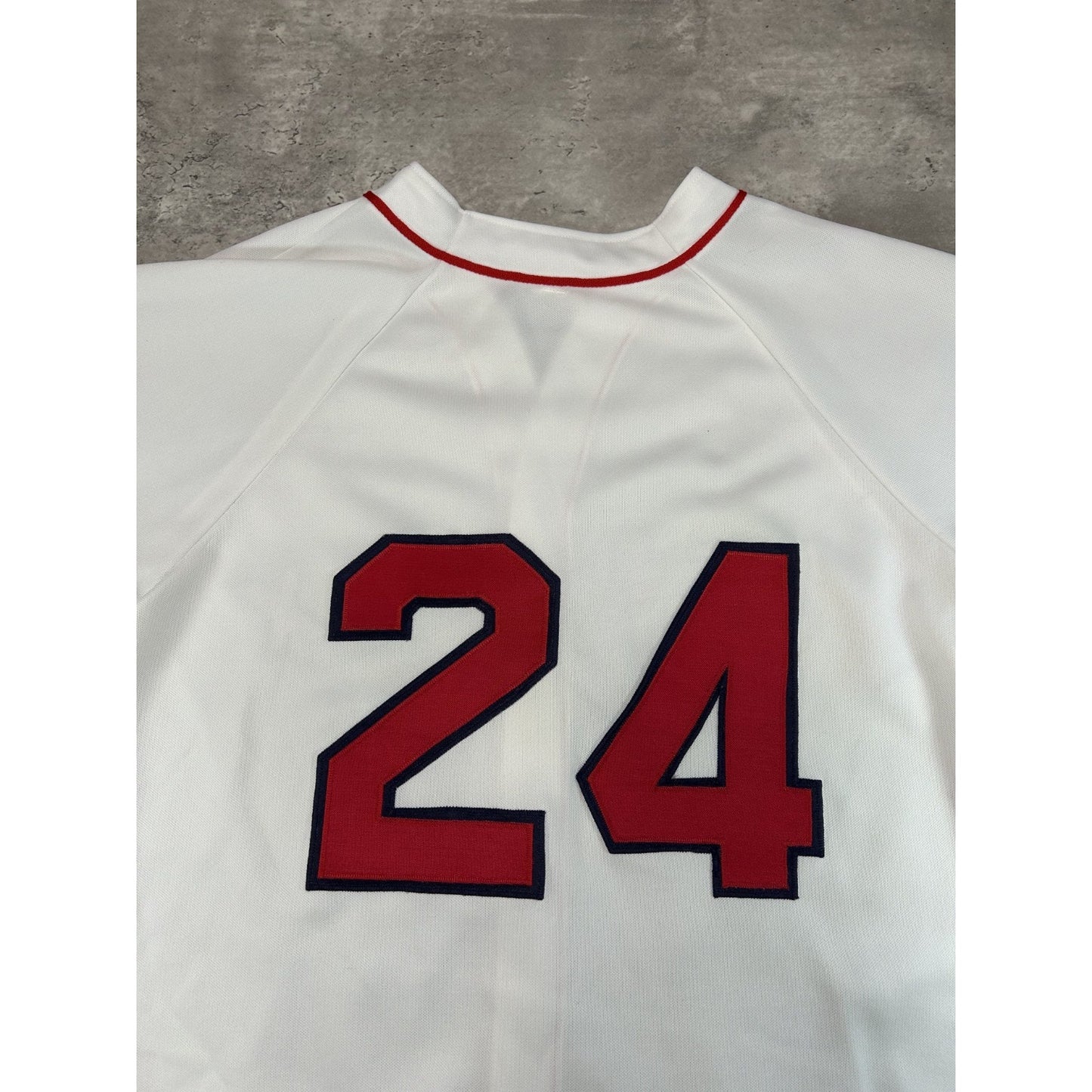 Vintage Manny Ramirez #24 Boston Red Sox MLB Stitched Baseball Jersey Size Large
