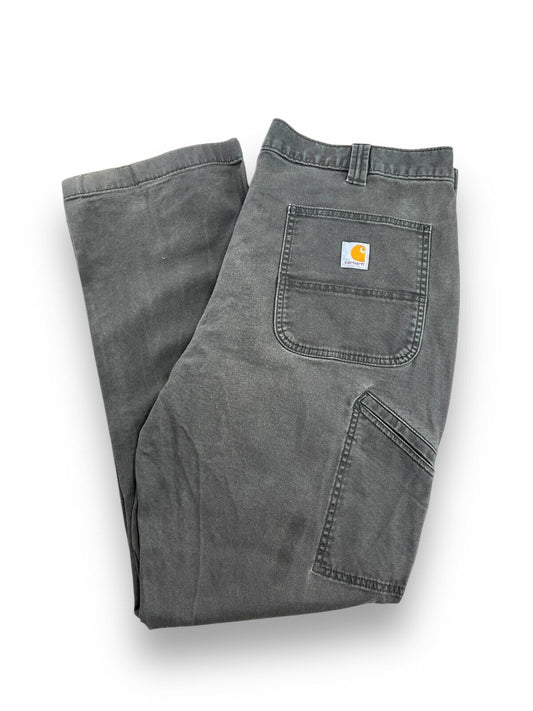 Vintage Carhartt Relaxed Fit Canvas Workwear Five Pocket Pants Size 38