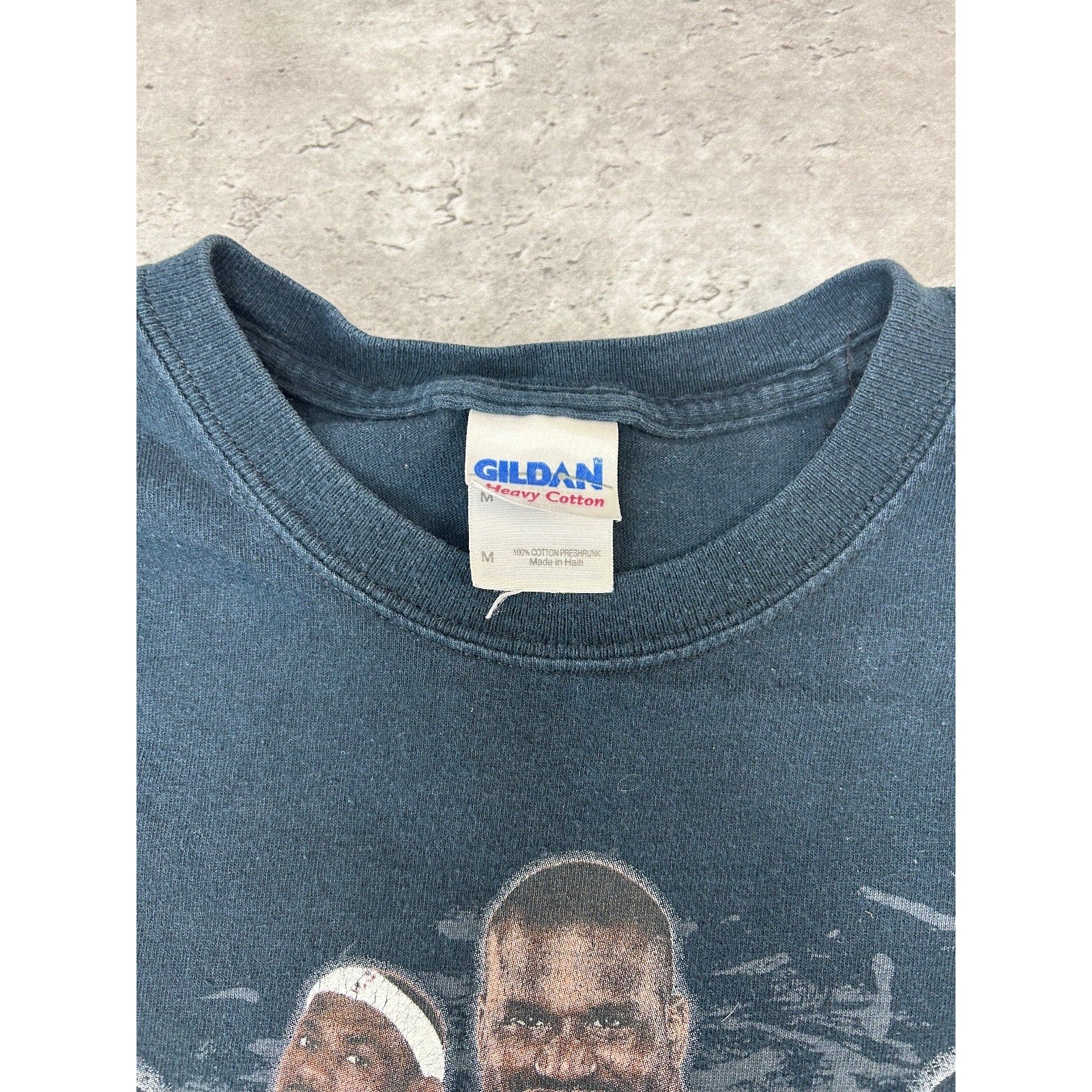 Vintage Lebron James #23 & Shaquille O'Neal #32 Cleveland Cavaliers T-Shirt Med