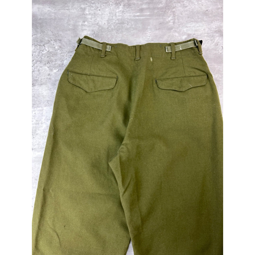 Vintage 1951 US Army M-1951 Field Trouser Pants Size 29