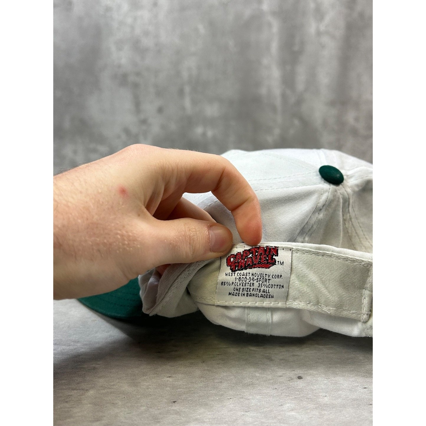 Vintage 1996 Minnesota Embroidered Spellout Destination Snapback Hat OSFA