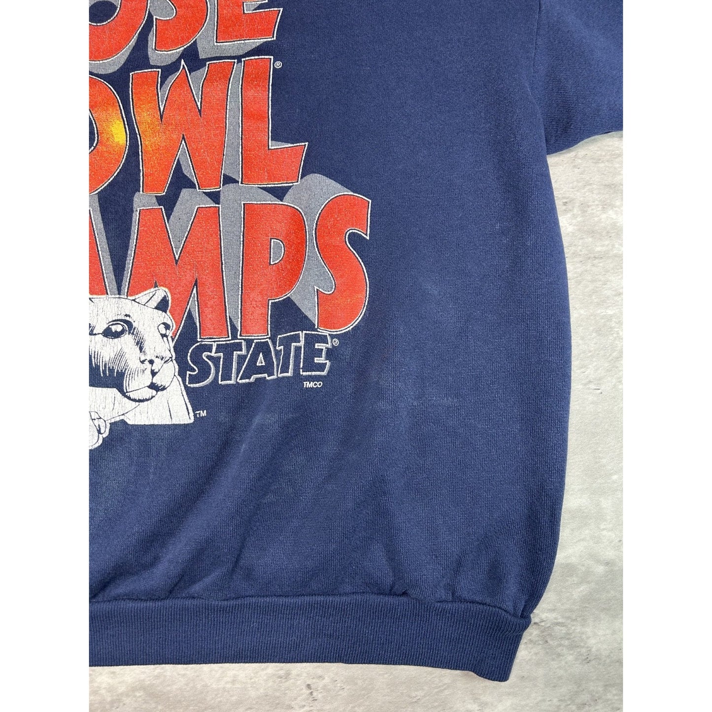 Vintage 1995 Penn State Nittany Lions NCAA Rose Bowl Champs Sweatshirt Size XL