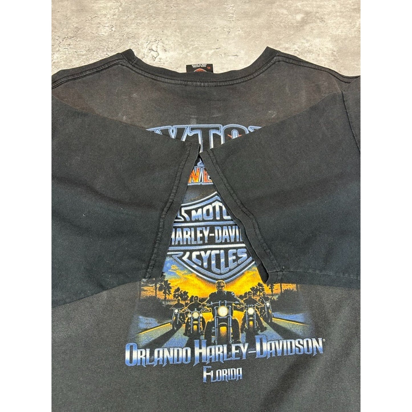 Harley Davidson Daytona Bike Week Eagle Talon Graphic T-shirt Size XL Black