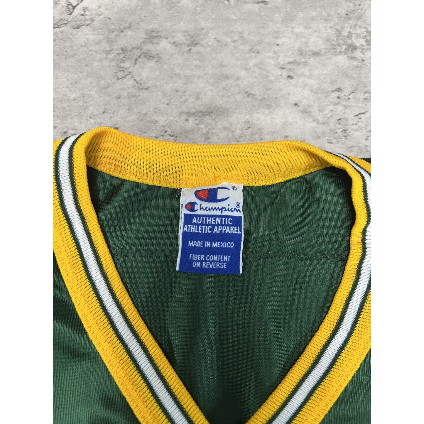 Vintage 90s Brett Favre #4 Green Bay Packers NFL Champion Jersey Size Large