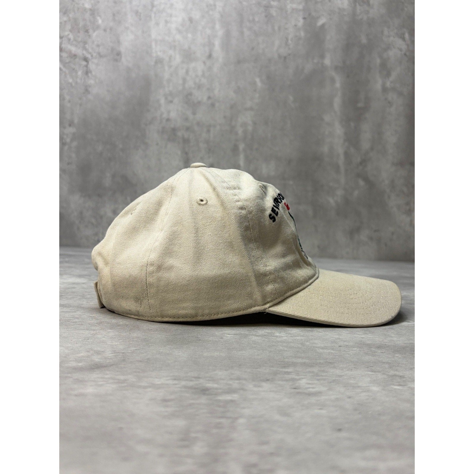 Vintage Severson Oil & LP Sinclair Dinosaur Embroidered Strapback Hat OSFA