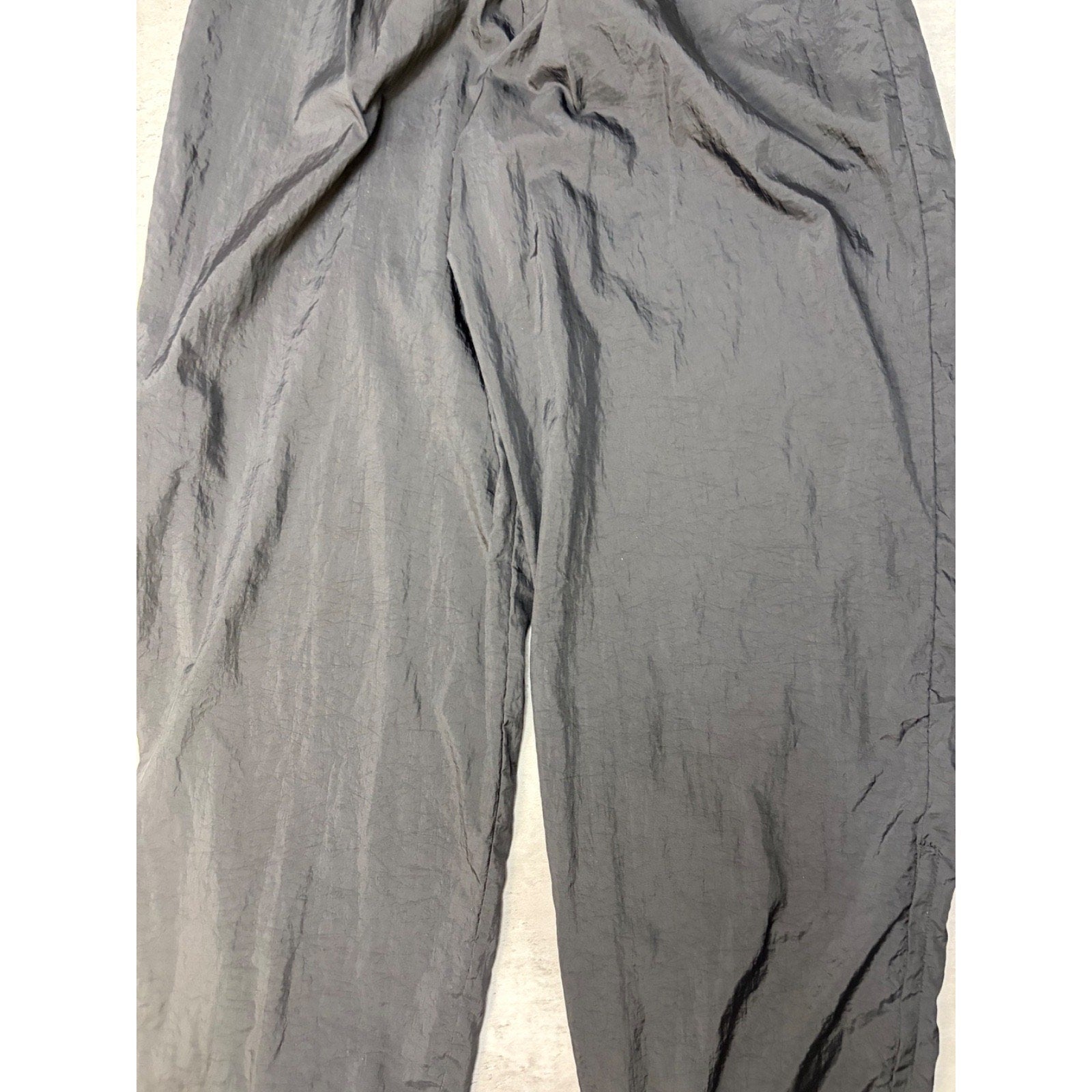 Vintage 90s Nike Tonal Embroidered Swoosh Nylon Track Pants Size 2XL