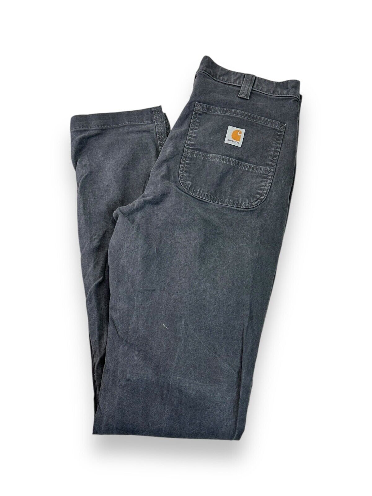 Carhartt Straight Fit Canvas Workwear Pants Size 31 Gray