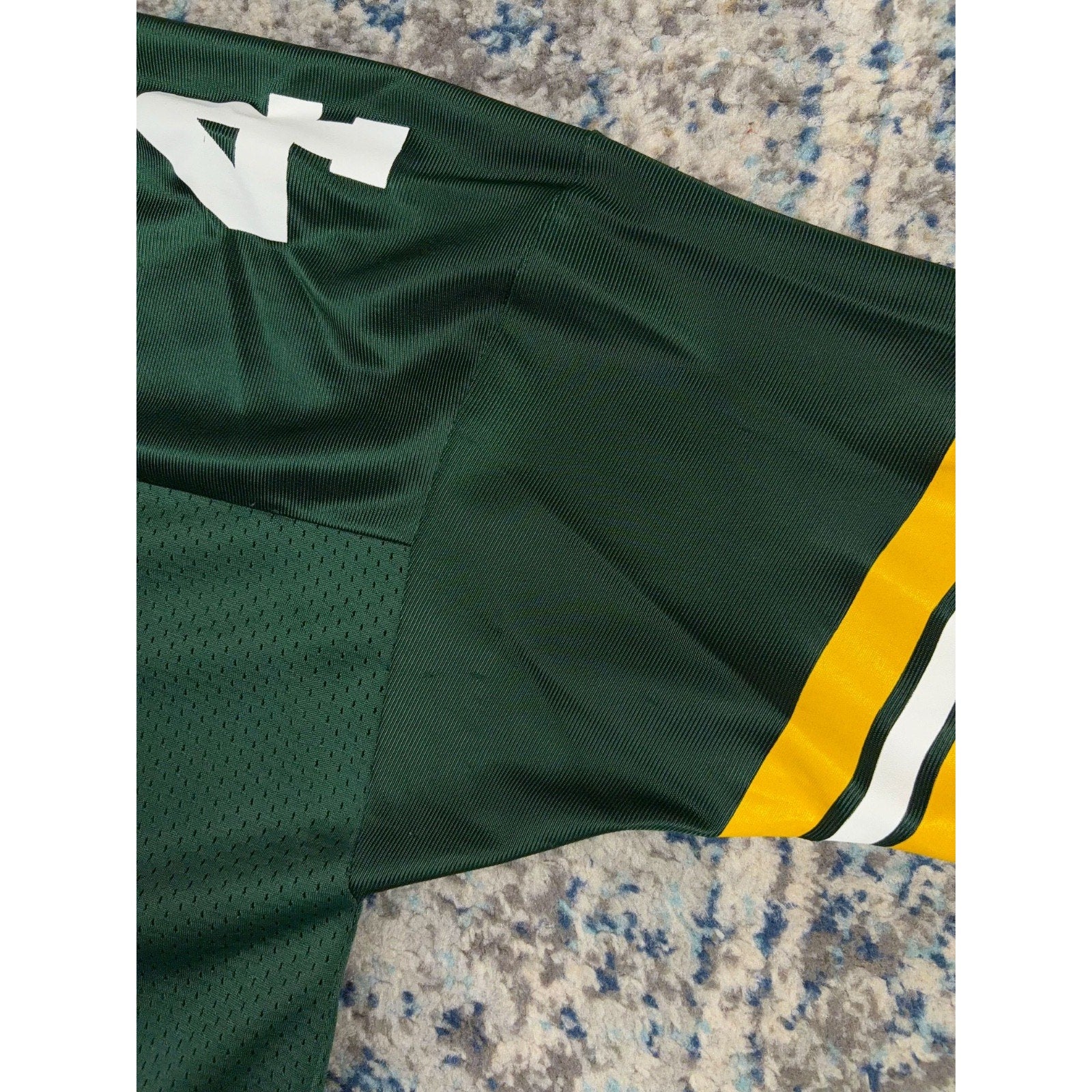 Vintage Brett Favre #4 Green Bay Packers NFL Champion Football Jersey Size Large