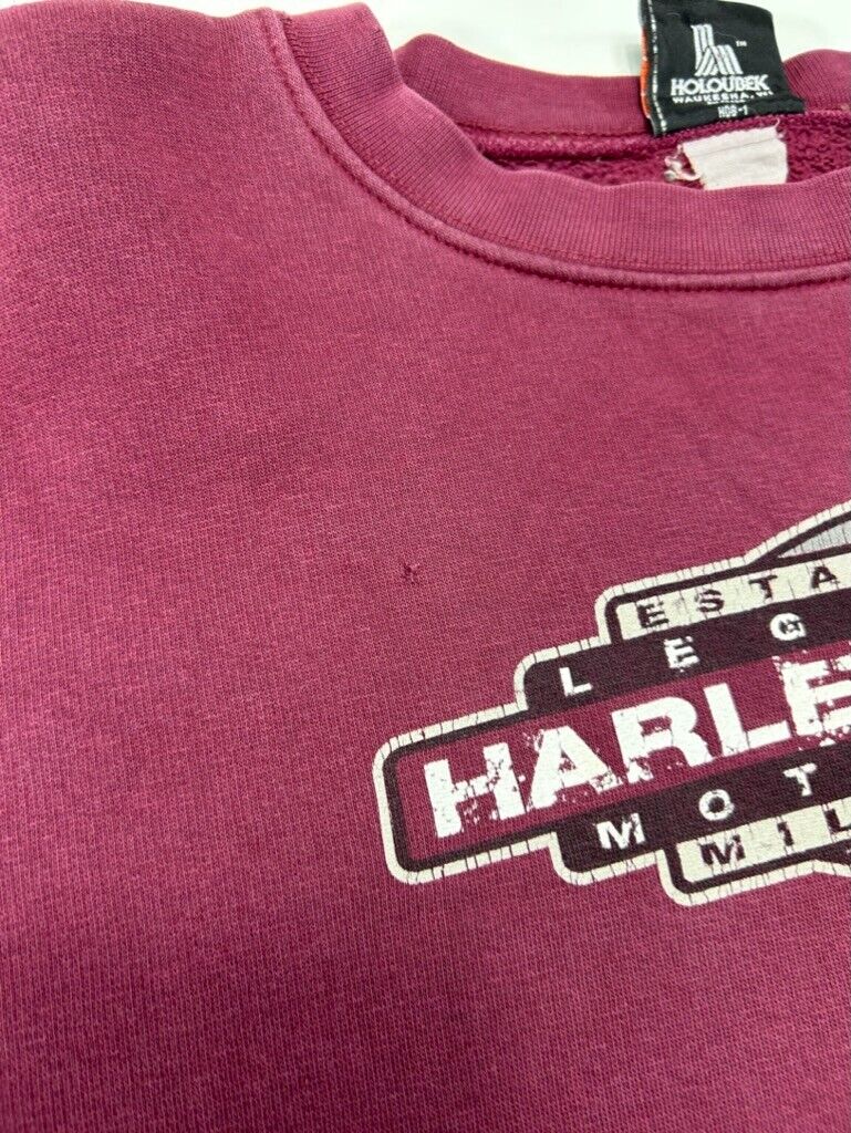 Vintage 2002 Harley Davidson Take A Ride In The Country Sweatshirt Size 2XL