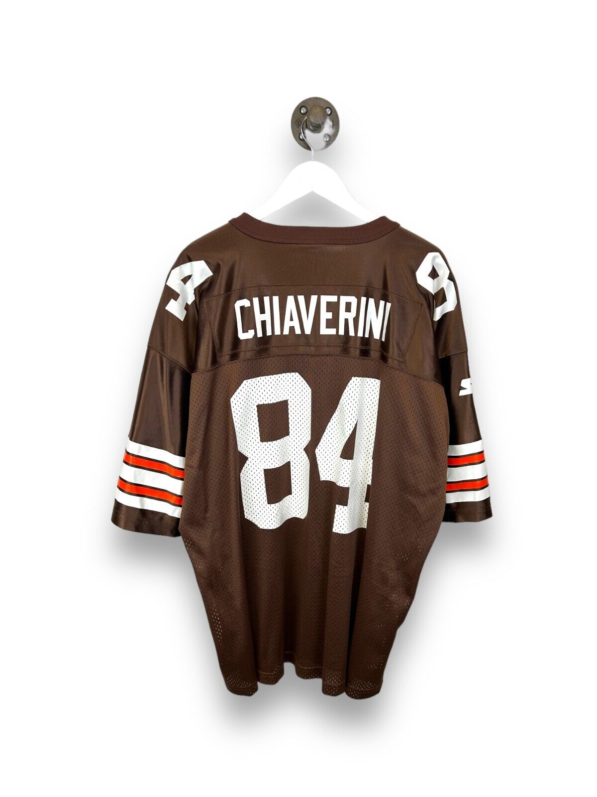 Vtg 1998 Darrin Chiaverini #84 Cleveland Browns Starter NFL Jersey Sz 54 2XL 90s