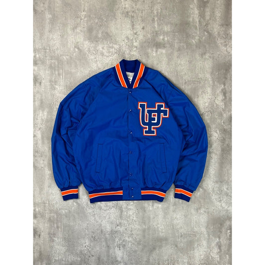 Vintage 90s Florida Gators NCAA Embroidered Patch Varsity Jacket Size XL