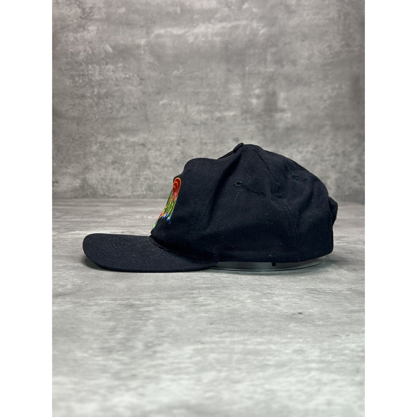 Vintage 90s Space Jam Embroidered Movie Promo Graphic Snapback Hat OSFA