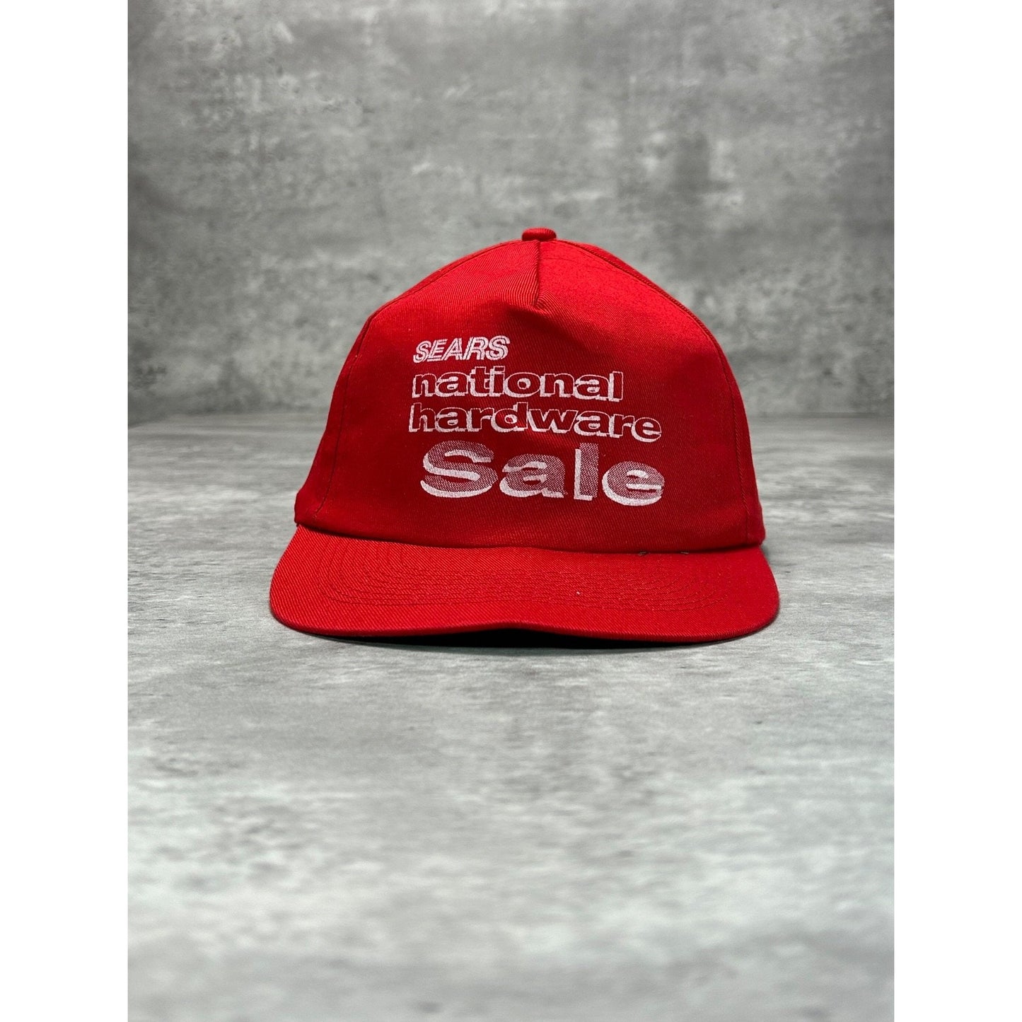 Vintage 80s/90s Sears NAtionwide Hardware Sale Snapback Hat OSFA