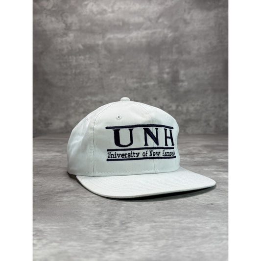 Vintage 90s University Of New Hampshire NCAA Embroidered Snapback Hat OSFA